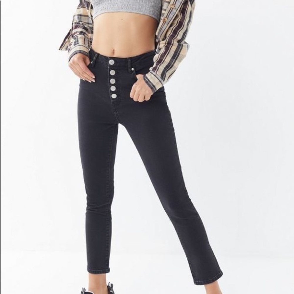 Urban Outfitters BDG Black High Rise Jean
